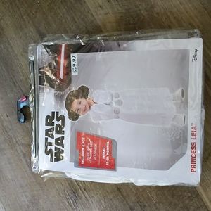 Toddler princess Leia costume